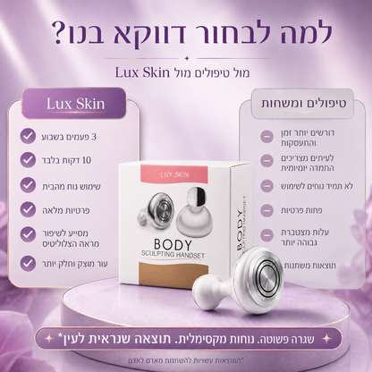 ה- LuxSkin™  - מכשיר להעלמת צלוליטיס